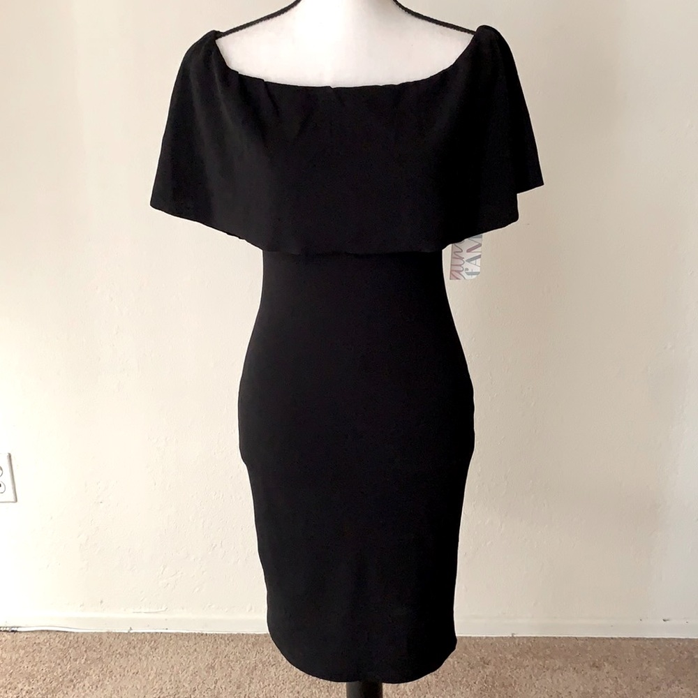 Black Off The Shoulder Dress